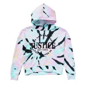 Justice • Girls XL • Tie Dye • Graphic Hoodie